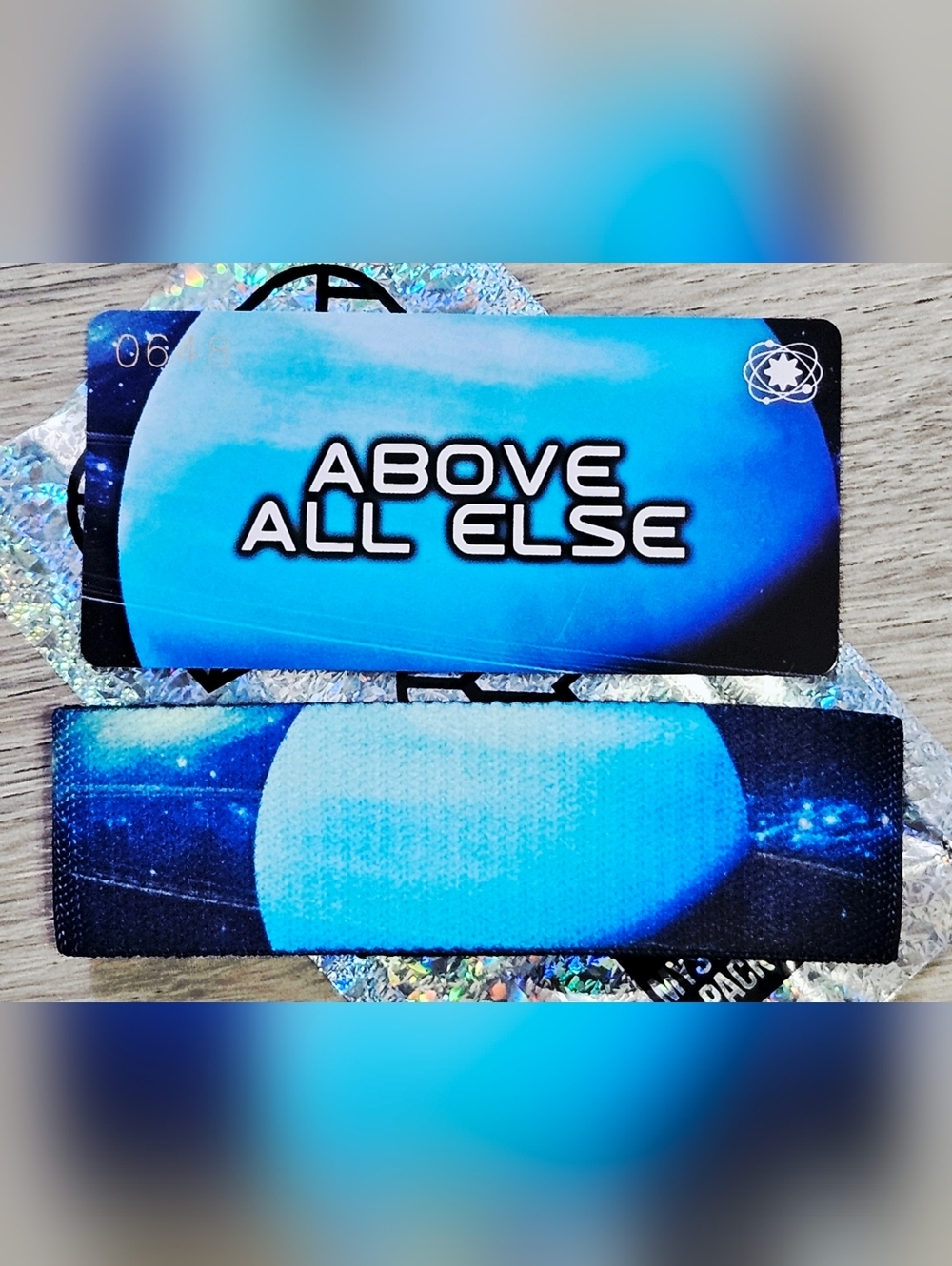 ZOX "ABOVE ALL ELSE" #617 URANUS RARE UNREDEEMED DIAMOND COLLECTIBLE WRISTBAND